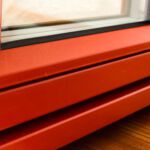 Untere Glashalteleiste aus Aluminium